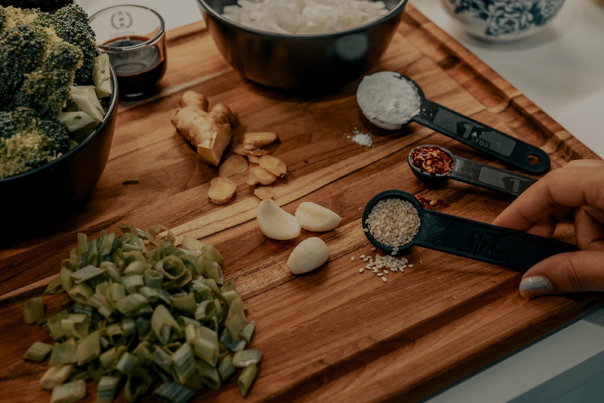 Whole food ingredients and fresh produce